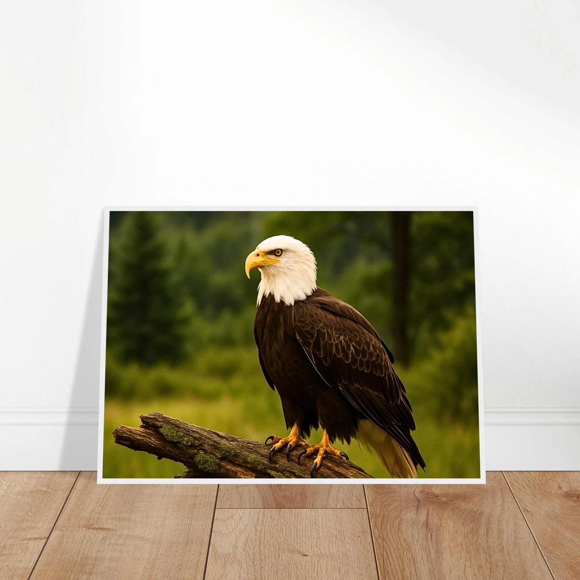 Guardian of the Heights Adler Poster angelehnt an die Wand – moderner Kunstdruck mit majestätischem Adler.