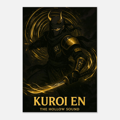 Detailansicht Kuroi En Poster – Anime-inspirierte Kunst, Premium-Druck auf hochwertigem Papier