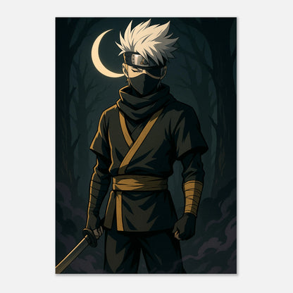 Detailansicht Tsuki Kage Poster – Anime-inspirierte Kunst, Premium-Druck auf hochwertigem Papier
