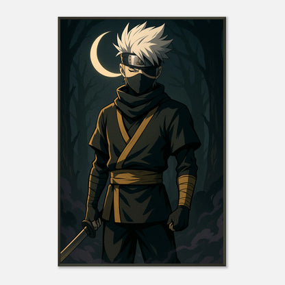 TSUKI KAGE Crescent of Silence – Anime Poster ohne Rahmen, ruhiger und präziser Ninja